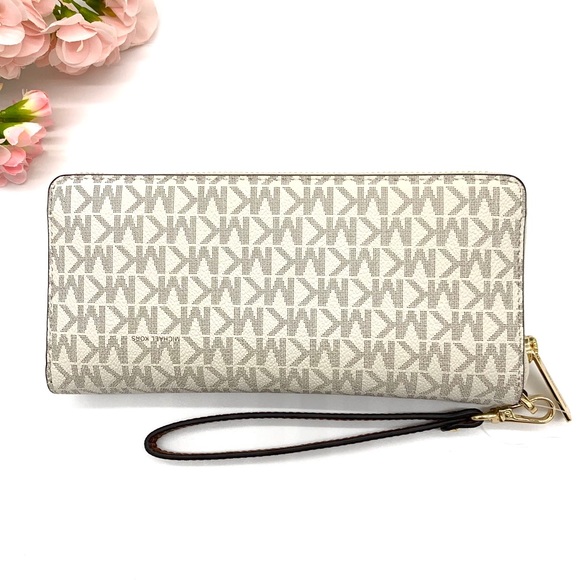 Michael Kors Jet Set Travel Continental Wristlet - Picture 2 of 8